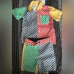 Stella McCartney Kids Multicolor Checkered Set